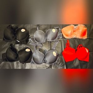 NWT Angelina 6pack of 40D Bras